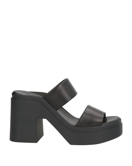 Robert Clergerie Black Sandals Leather