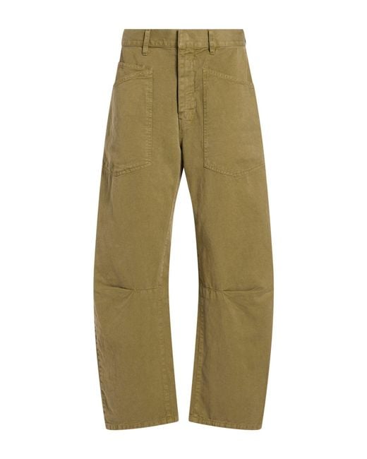 Nili Lotan Green Trouser