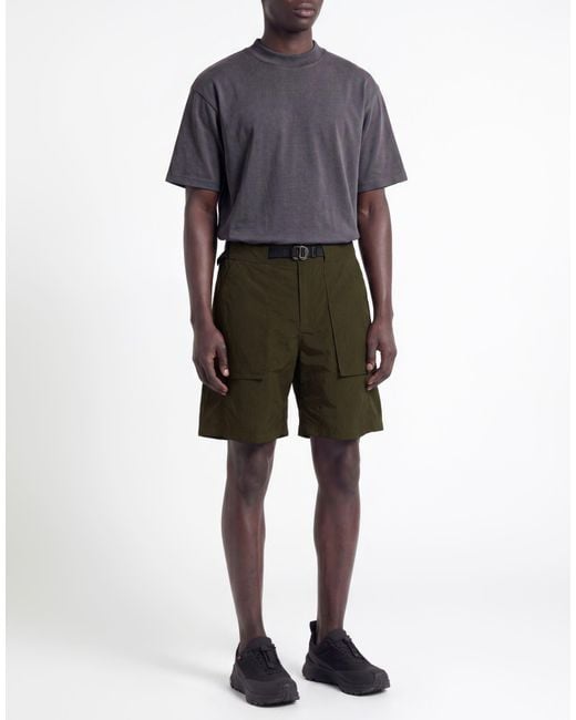 Spiewak Green Military Shorts & Bermuda Shorts Nylon for men