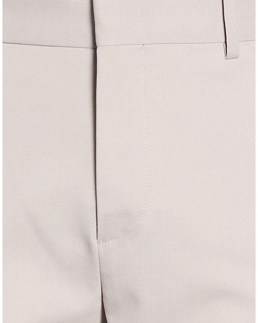 BE ABLE Gray Pants Virgin Wool, Polyester, Elastane for men
