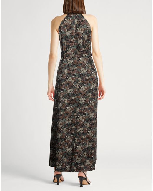 Aspesi Black Maxi-Kleid