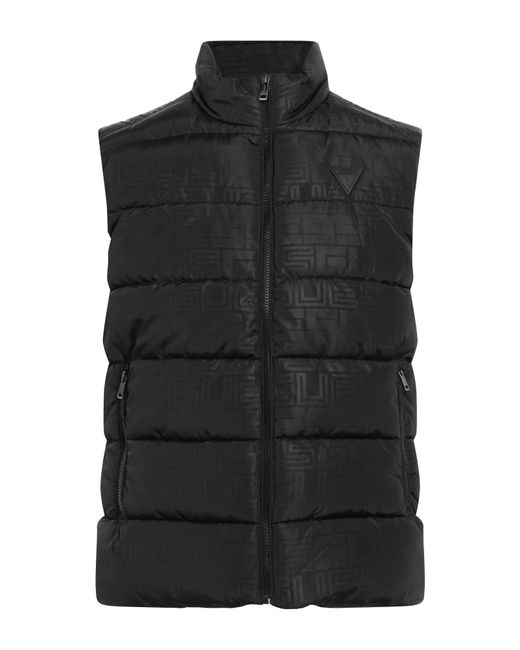 Chompa Sin Mangas Guess de hombre de color Black