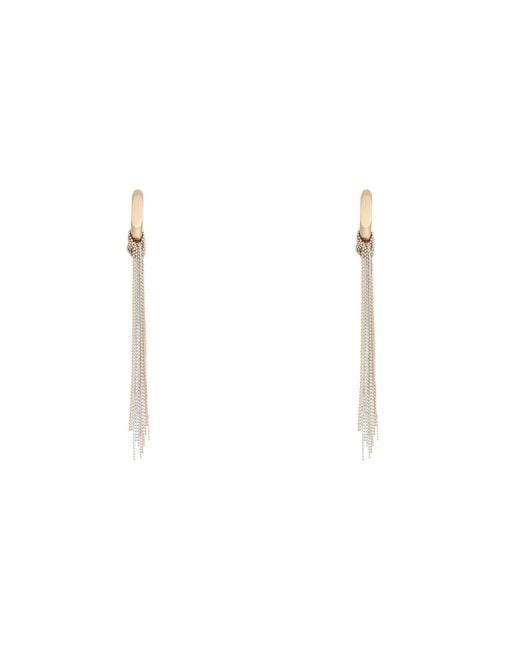 Fabiana Filippi White Earrings Ecobrass