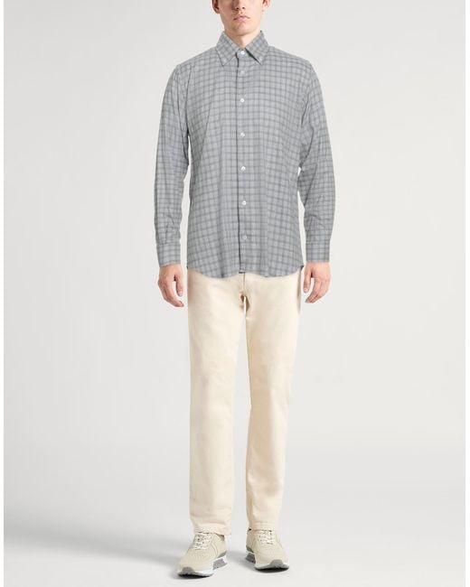 Camicia di Fedeli in Gray da Uomo