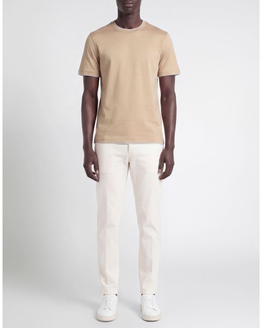 Eleventy Natural Platinum T-Shirt Cotton for men