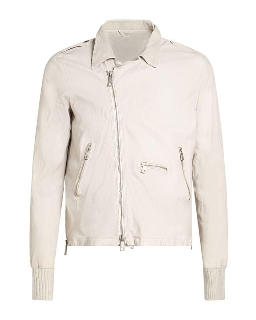 Giorgio Brato Natural Jacket Leather for men