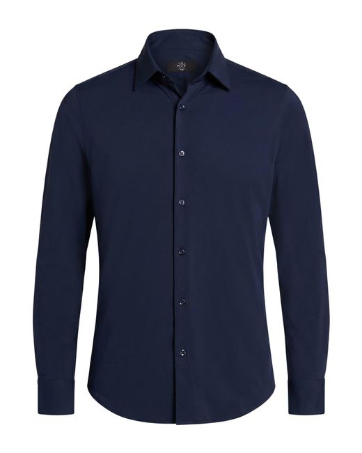 GMF 965 Blue Midnight Shirt Polyamide, Elastane for men