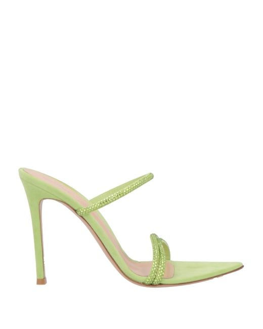Gianvito Rossi Green Sandals