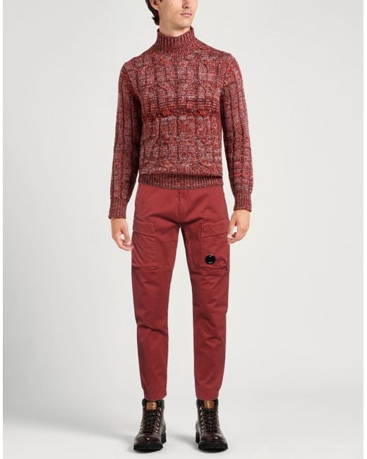 C P Company Red Trouser for men