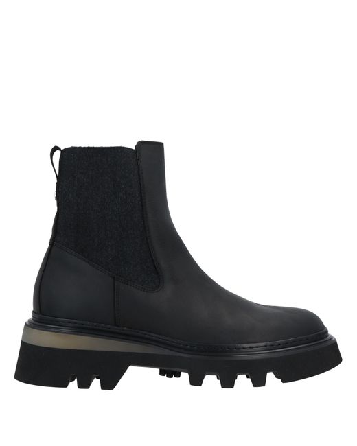 Woolrich Black Ankle Boots