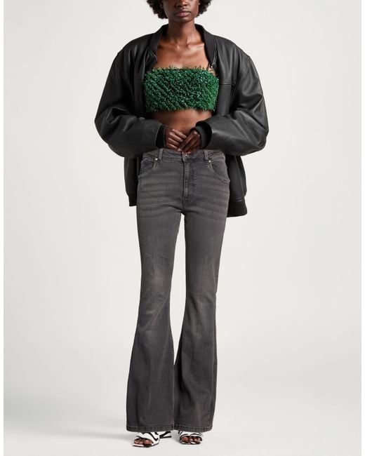 John Richmond Gray Jeans Cotton, Elastane
