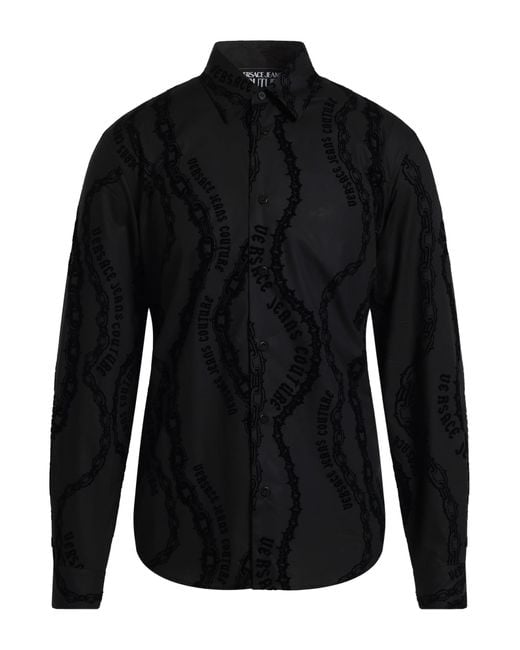 Versace Jeans Couture Black Shirt for men