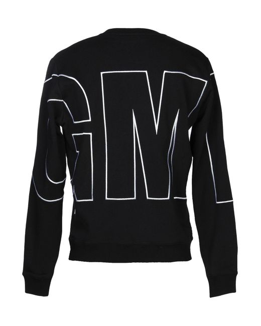 MSGM Black Sweatshirt for men