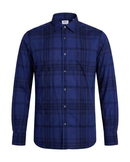 Aspesi Blue Shirt Cotton for men
