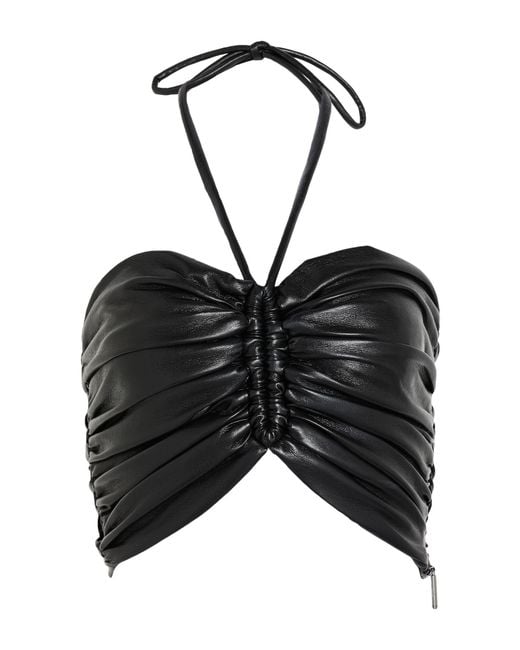 MSGM Black Top Polyester, Polyurethane