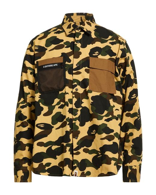 A Bathing Ape Yellow Shirts for men