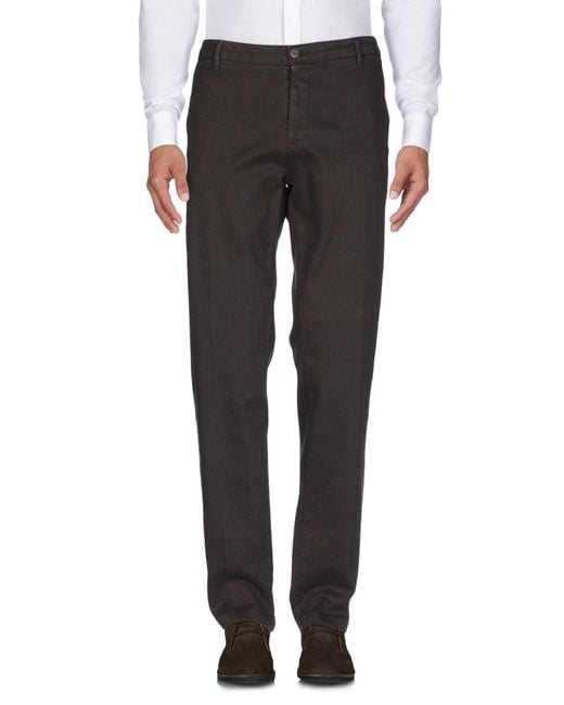 Liu Jo Gray Pants Cotton, Elastane for men