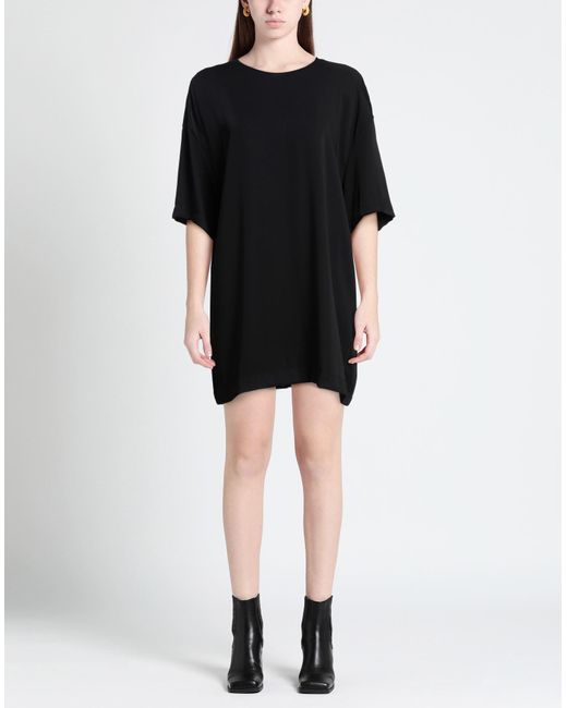 Ottod'Ame Black Mini-Kleid