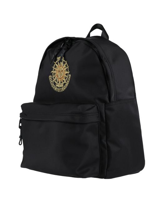 Versace Jeans Couture Black Backpacks