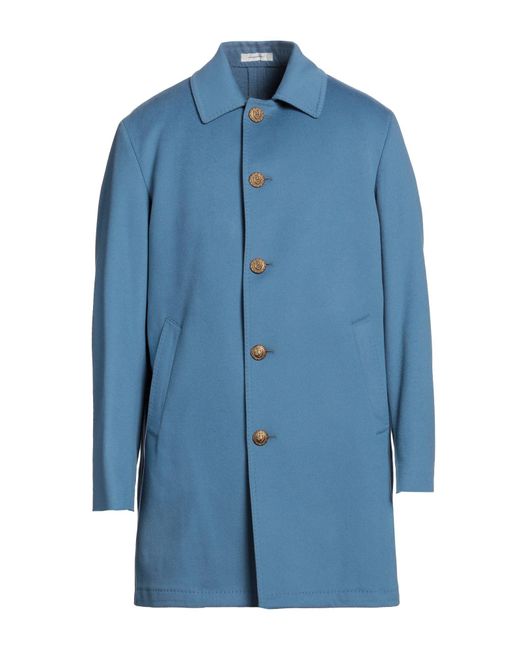 Sartoria Latorre Blue Coat for men