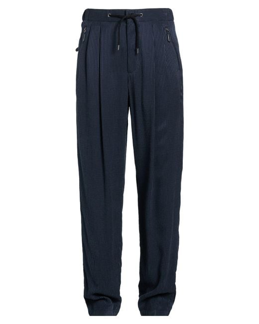 Giorgio Armani Blue Pants for men