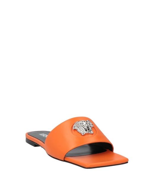 Versace Orange Sandals