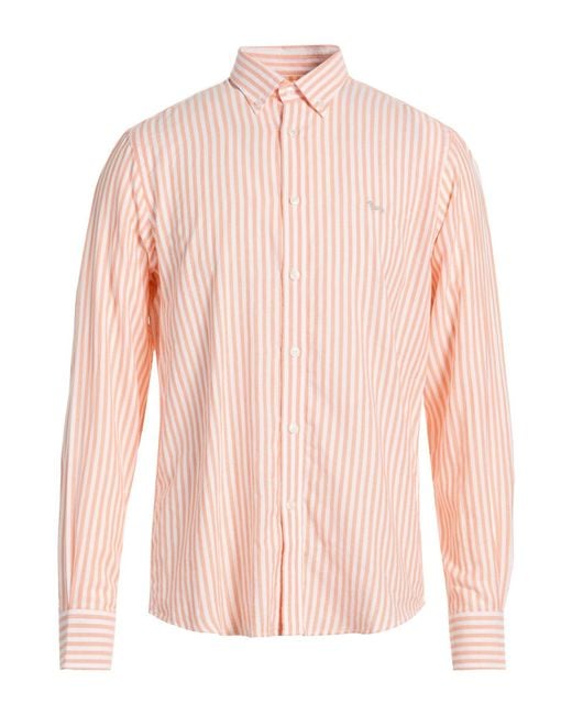 Harmont & Blaine Pink Shirt Cotton for men