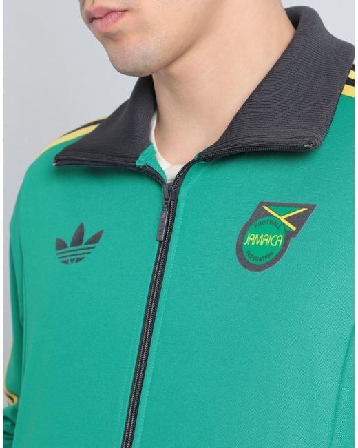 Adidas Originals Green Sweatshirt With Logo, for men