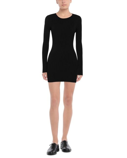 Laneus Black Mini Dress