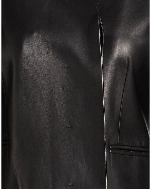 Ferragamo Black Jacket Lambskin