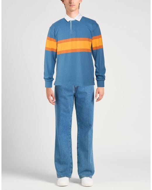 Gramicci Blue Polo Shirt for men
