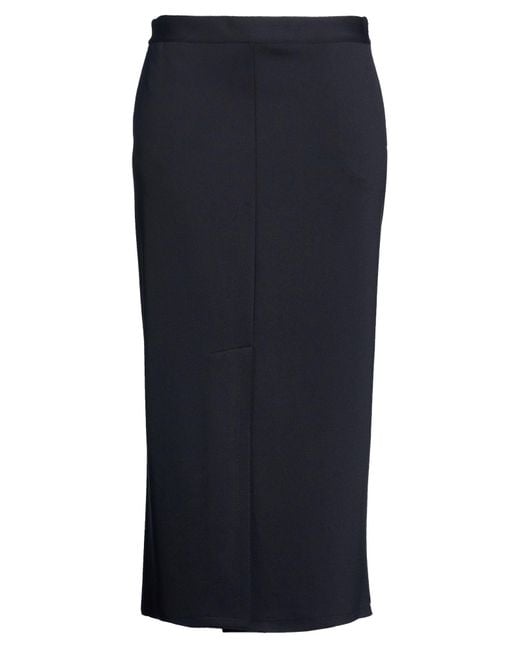 Max Mara Blue Maxi Skirt Polyamide, Elastane