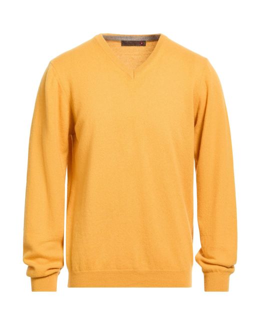 Pullover di Messagerie in Orange da Uomo