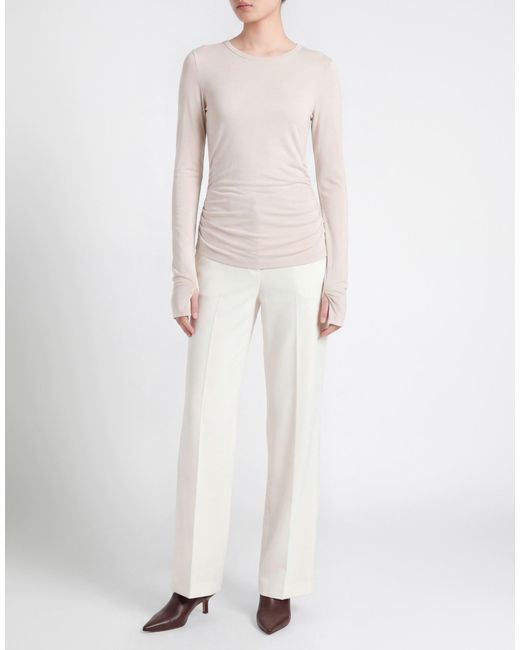 MAX&Co. White T-Shirt Viscose, Elastane