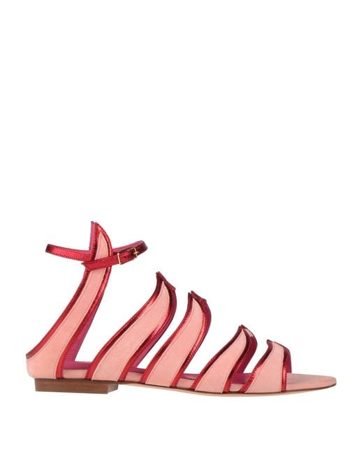 Oscar Tiye Pink Sandals
