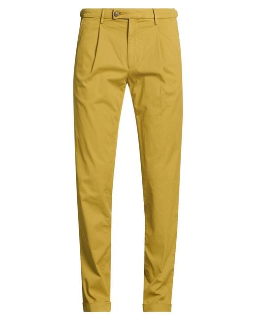 Michael Coal Yellow Trouser for men