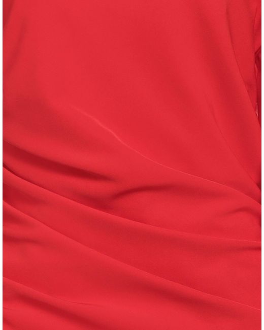 Jijil Red Mini Dress Polyester, Elastane
