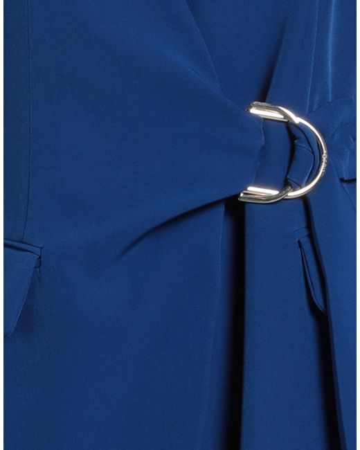 Liu Jo Blue Mini Dress Polyester, Elastane