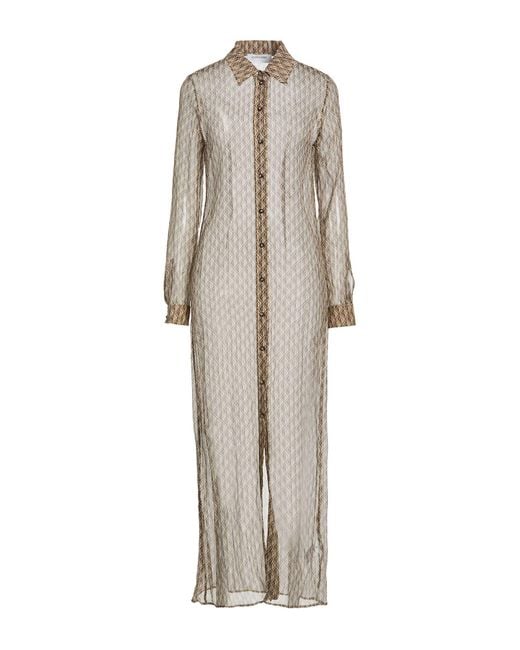 MARINE SERRE White Maxi Dresses