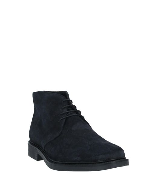 Bruno Verri Black Ankle Boots for men