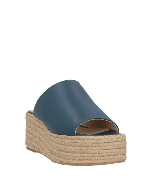 Paloma Barceló Blue Espadrilles