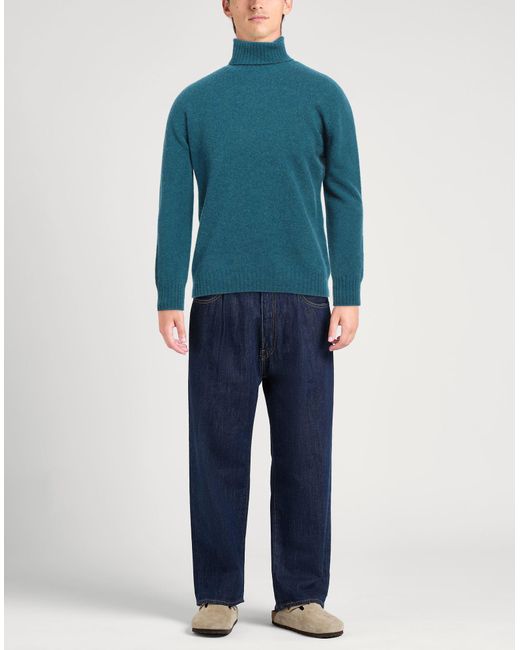 Altea Blue Turtleneck for men