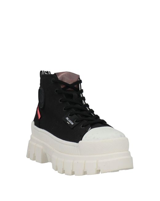 Botines de caña alta Palladium de color Black