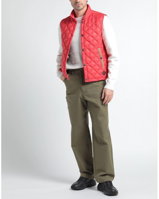 Husky Red Puffer for men