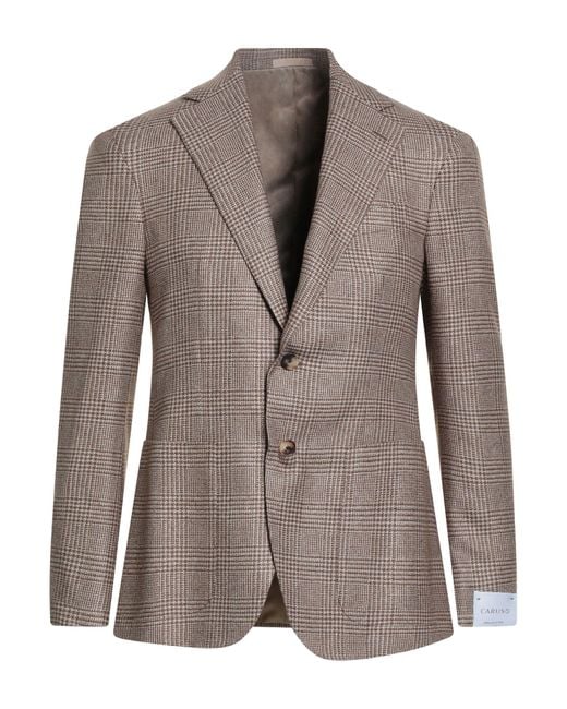 Blazer di Caruso in Brown da Uomo