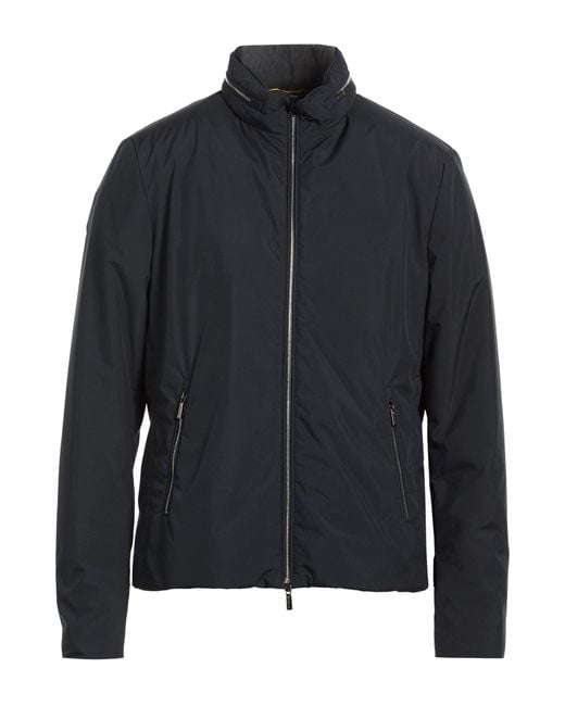 Moorer Blue Jacket Polyester for men