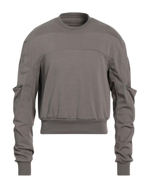 Rick Owens Gray Sweatshirt for men