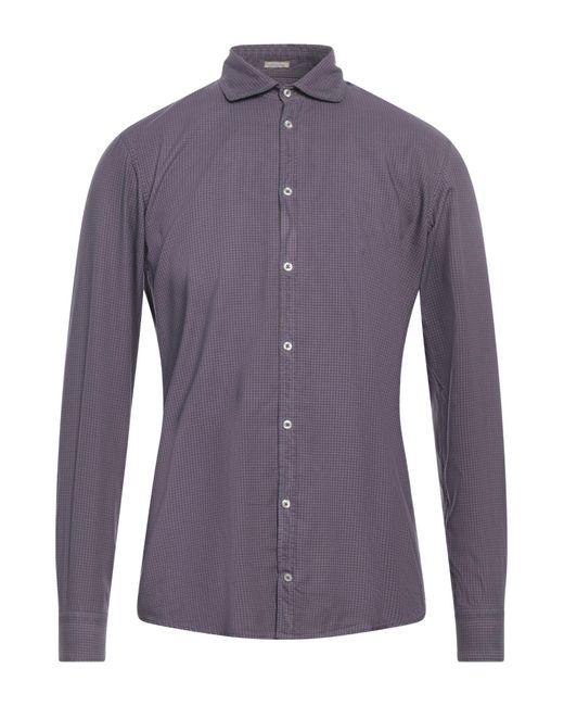 Camisa Massimo Alba de hombre de color Purple