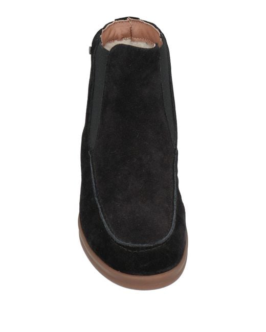 Pollini Black Ankle Boots
