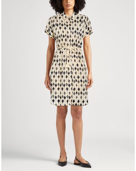 Ichi White Midi Dresses